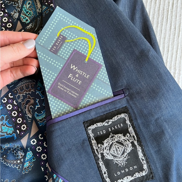 NWT Ted Baker London Debonair Denim Jacket - Picture 9 of 10
